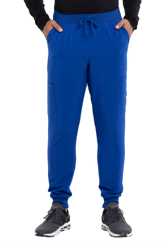 Allura CKA189 Men's Mid Rise Scrub Joggers Galaxy Blue