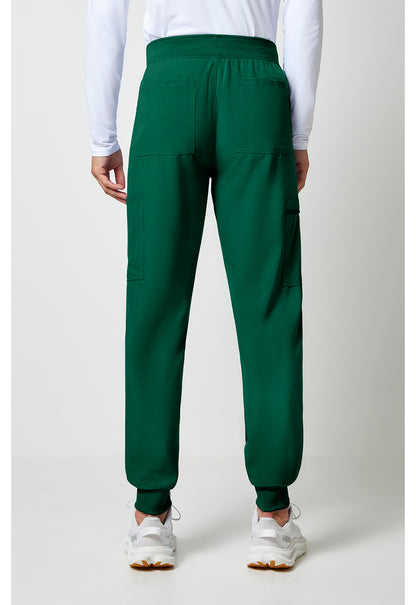 Allura CKA189 Men's Mid Rise Scrub Joggers Hunter Green