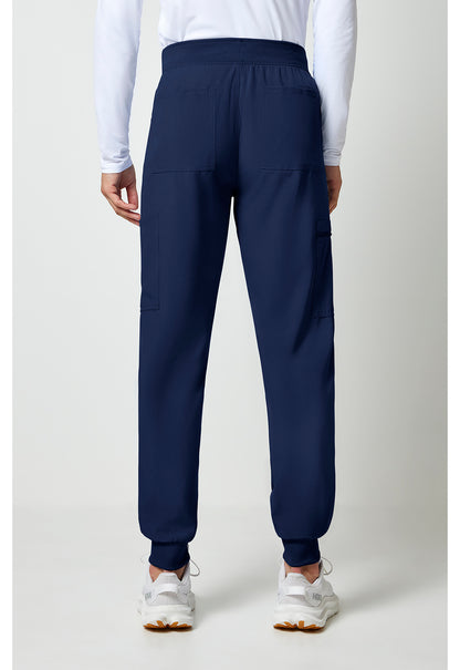 Allura CKA189 Men's Mid Rise Scrub Joggers Navy