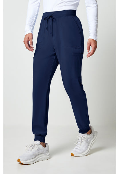 Allura CKA189 Men's Mid Rise Scrub Joggers Navy