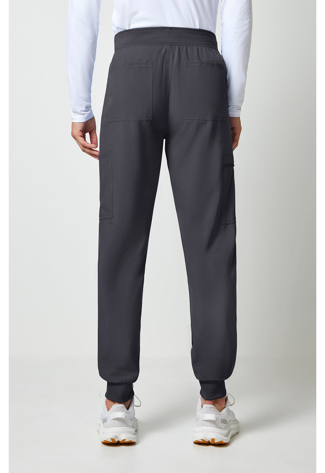 Allura CKA189 Men's Mid Rise Scrub Joggers Pewter