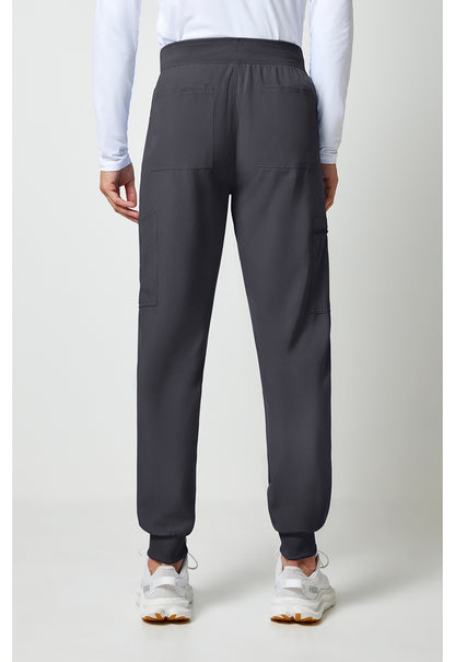 Allura CKA189 Men's Mid Rise Scrub Joggers Pewter