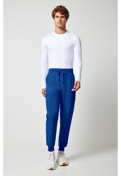 Allura CKA189 Men's Mid Rise Scrub Joggers Royal