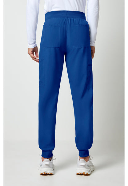 Allura CKA189 Men's Mid Rise Scrub Joggers Royal