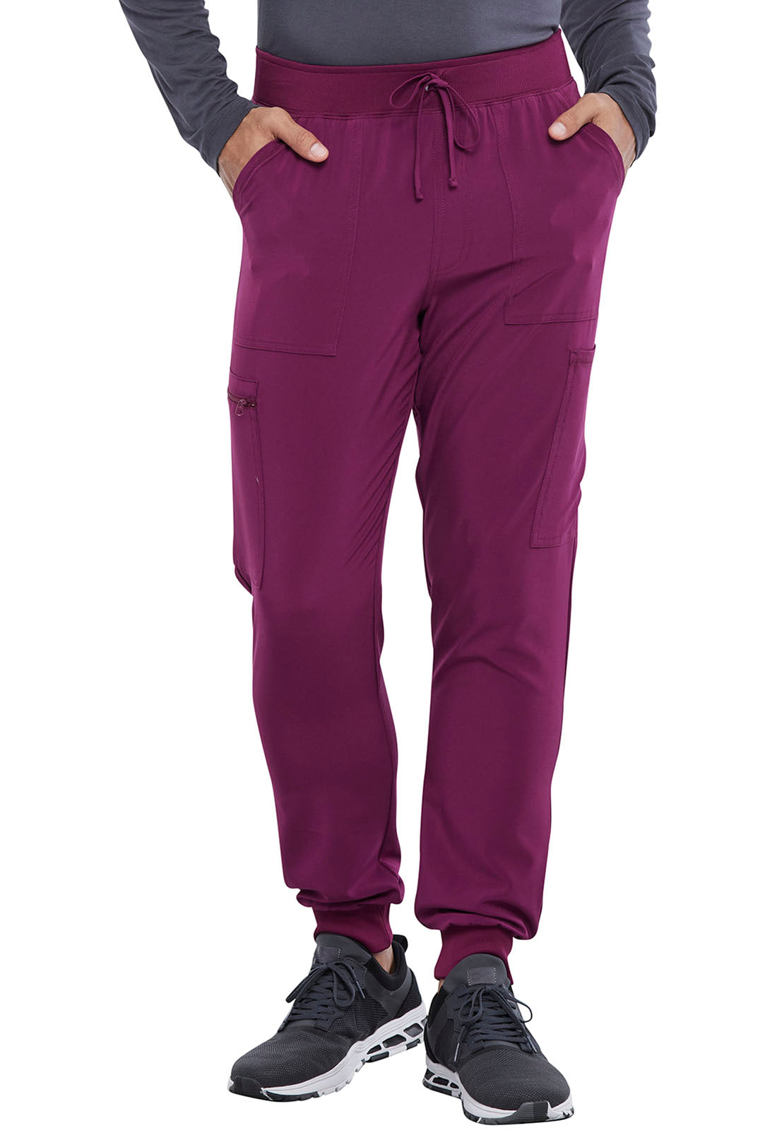 Allura CKA189 Men's Mid Rise Jogger Wine