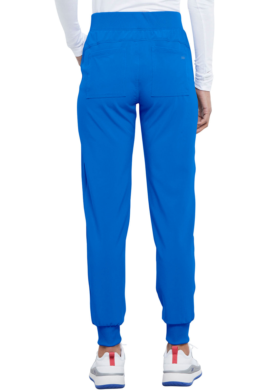 Allura CKA190 Mid Rise Jogger Royal Model Image Back | Cherokee