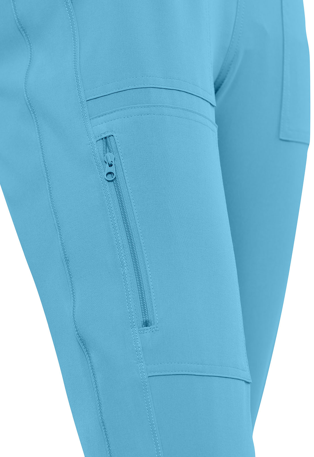 Allura CKA190 Mid Rise Jogger Teal Blue