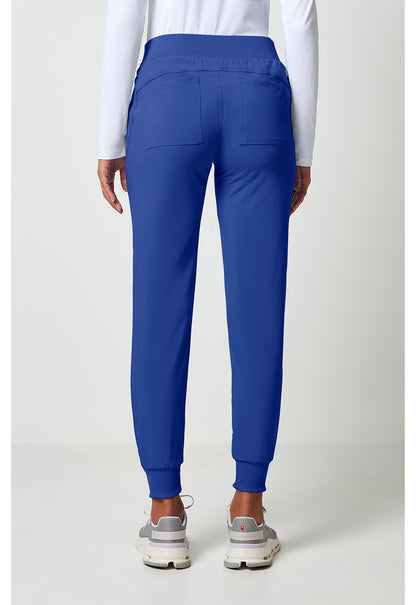 Allura CKA190 Women's Mid Rise Scrub Joggers Galaxy Blue