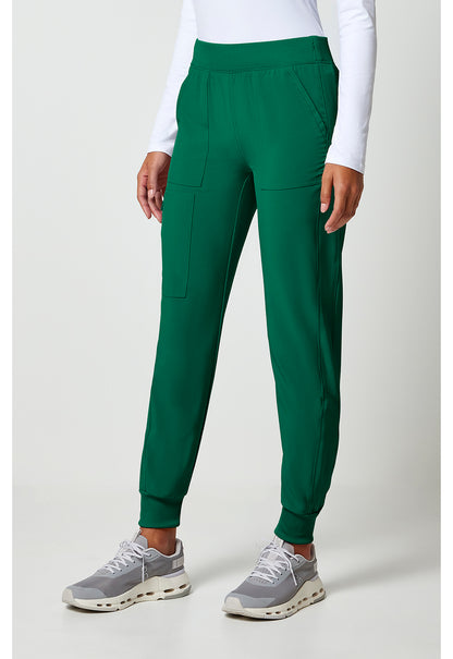 Allura CKA190 Women's Mid Rise Scrub Joggers Hunter Green