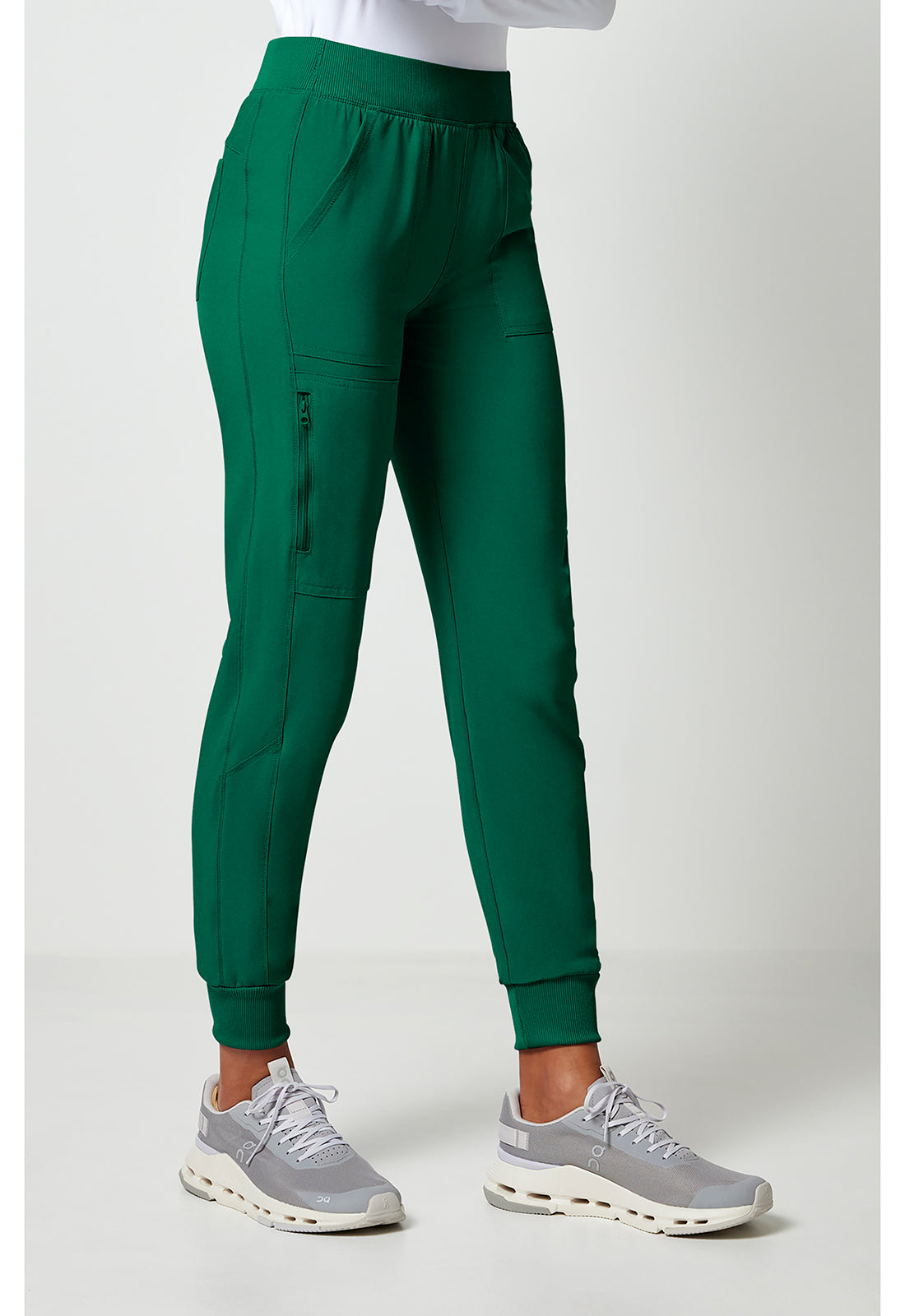 Allura CKA190 Women's Mid Rise Scrub Joggers Hunter Green