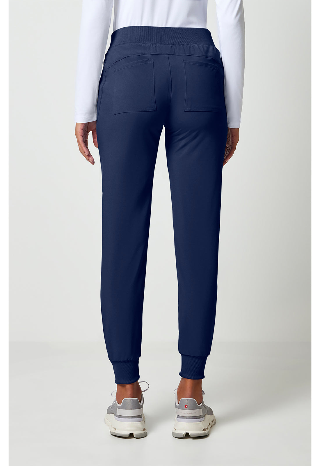 Allura CKA190 Women's Mid Rise Scrub Joggers Navy