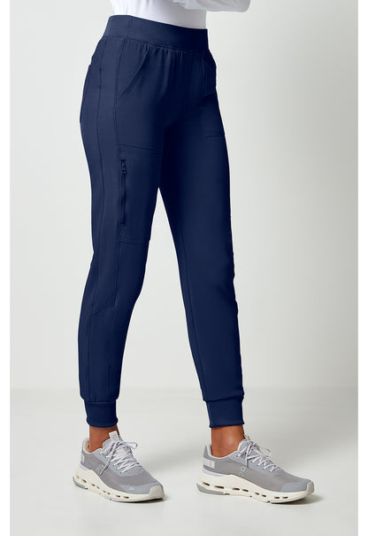 Allura CKA190 Women's Mid Rise Scrub Joggers Navy