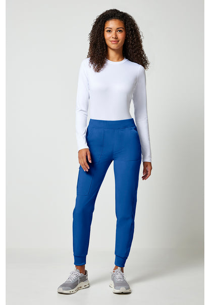 Allura CKA190 Women's Mid Rise Scrub Joggers Royal