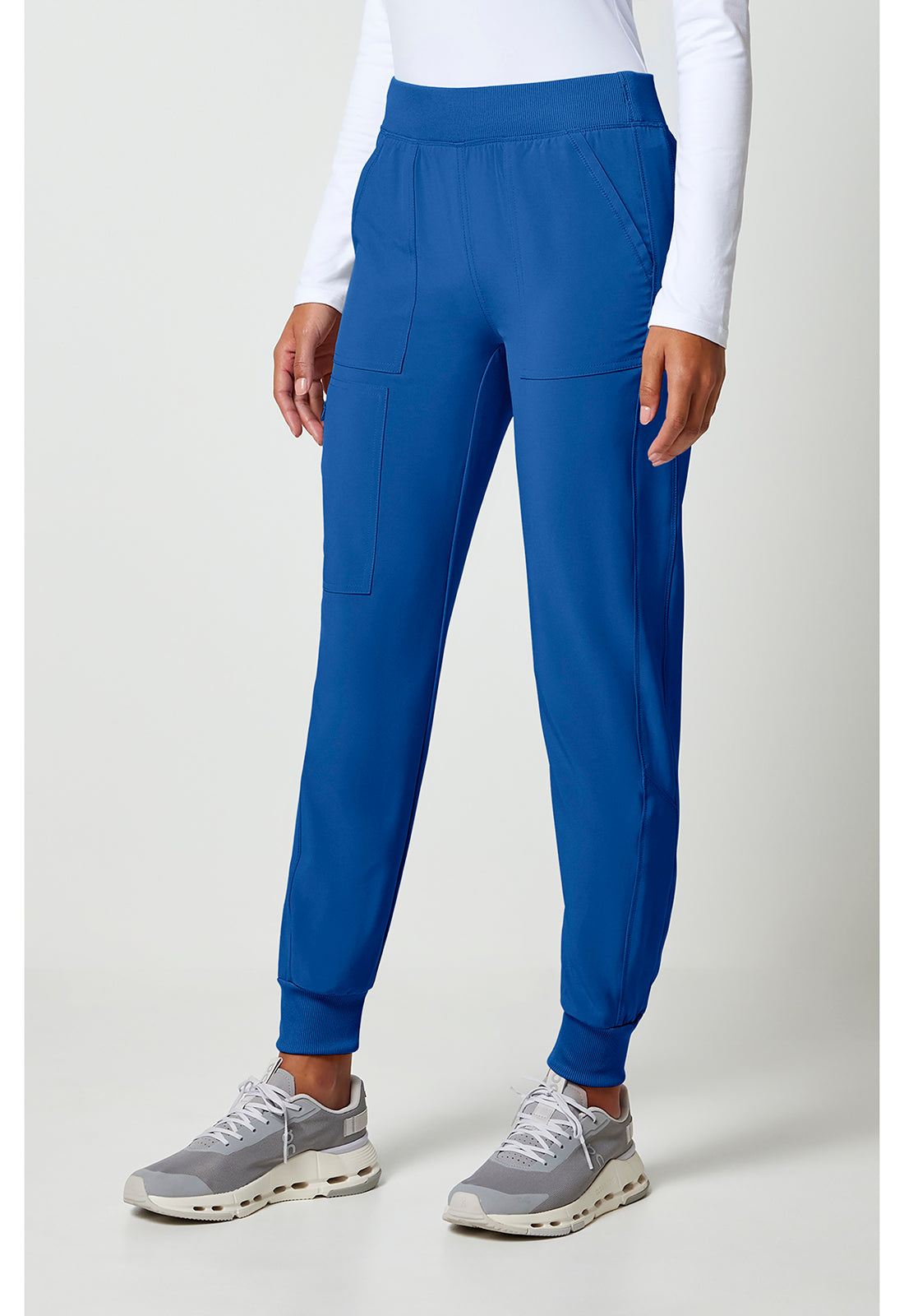 Allura CKA190 Women's Mid Rise Scrub Joggers Royal