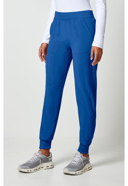 Allura CKA190 Women's Mid Rise Scrub Joggers Royal