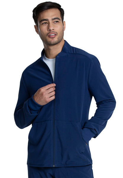 Allura CKA387 Men's Zip Front Jacket Navy