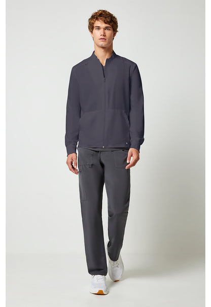 Allura CKA387 Men's Zip Front Jacket Pewter