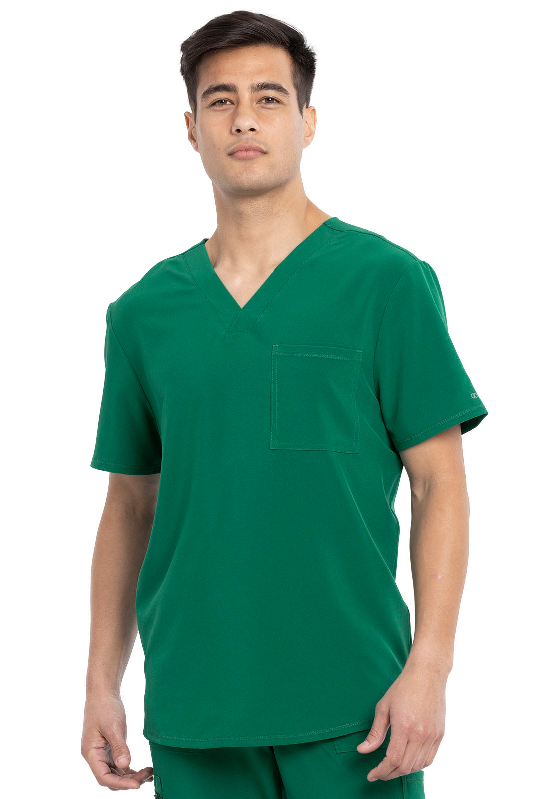 Allura CKA689 Men's Tuckable V-Neck Scrub Top image 1