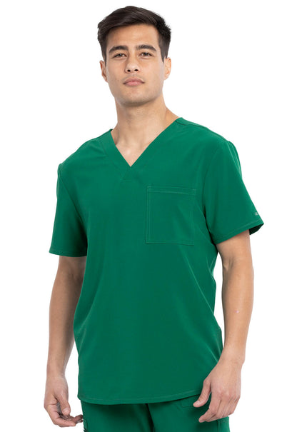 Allura CKA689 Men's Tuckable V-Neck Scrub Top image 1