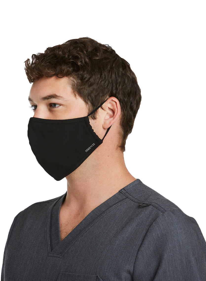 Mask CM010 2-Ply Cloth Mask Black