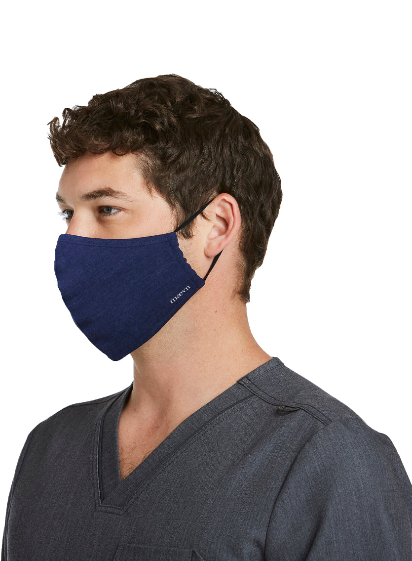 Mask CM010 2-Ply Cloth Mask Indigo Blue