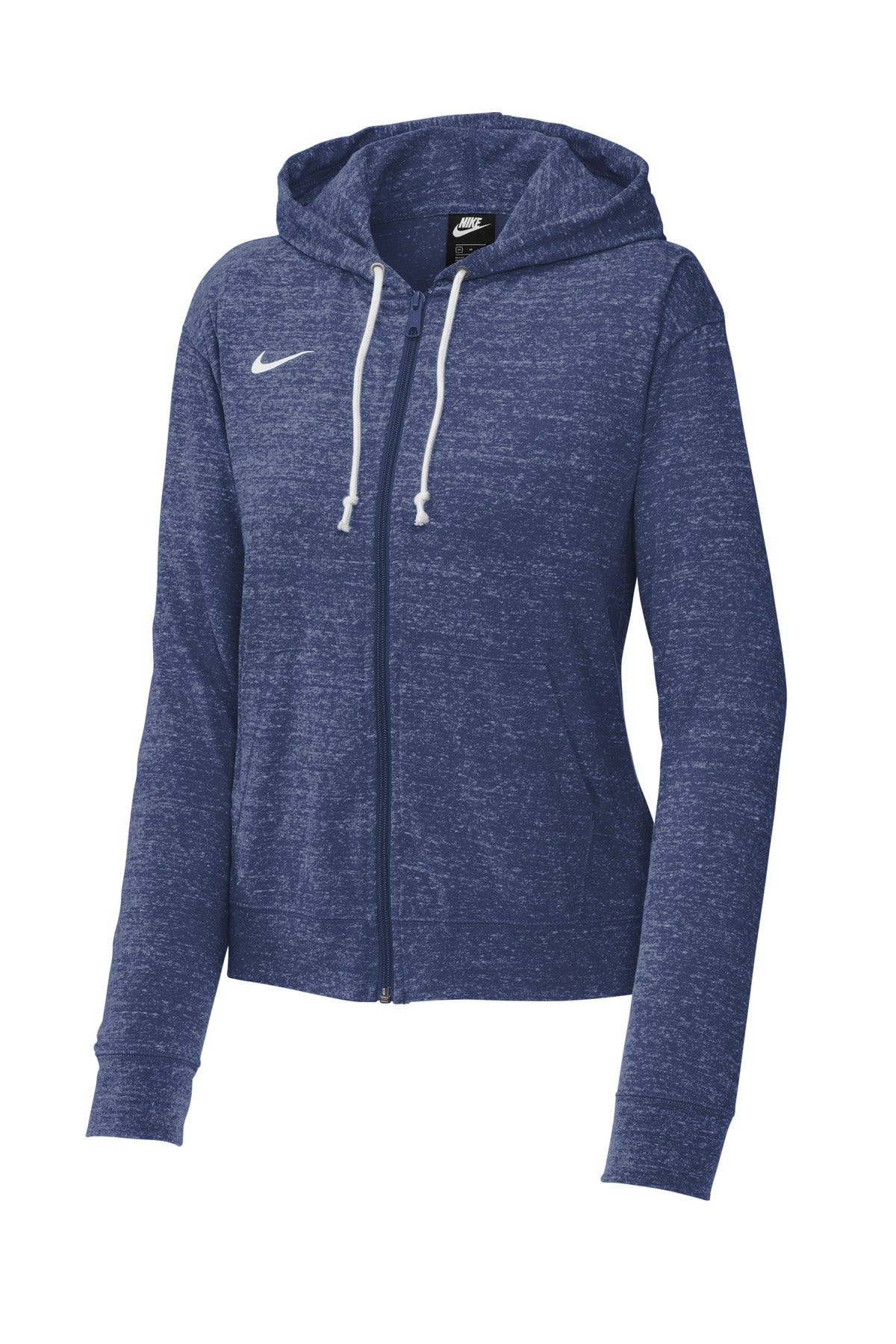 Nike Women's Gym Vintage Full-Zip Hoodie CN9402 Team Navy