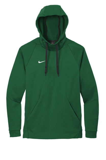 Nike Therma-FIT Pullover Fleece Hoodie CN9473 Team Dark Green