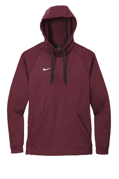 Nike Therma-FIT Pullover Fleece Hoodie CN9473 Team Dark Maroon