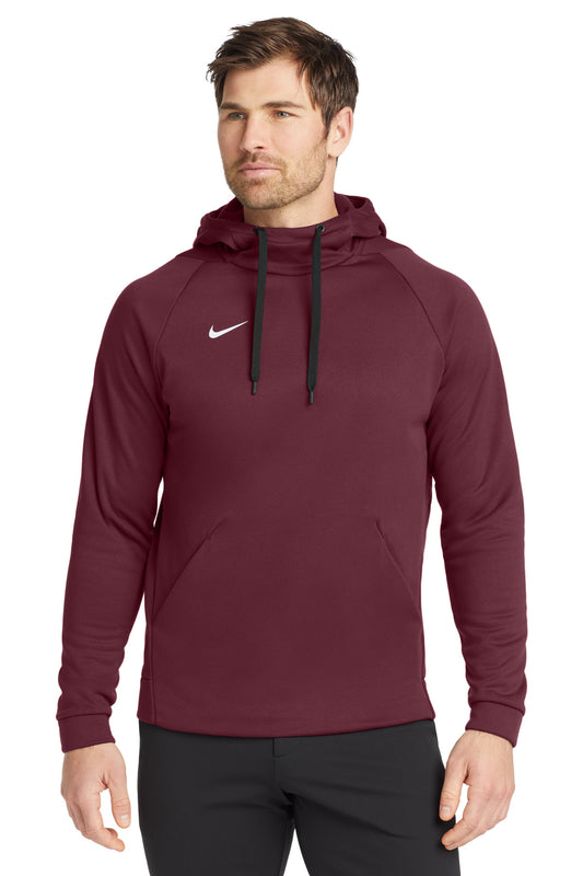 Nike Therma-FIT Pullover Fleece Hoodie  CN9473 Team Dark Maroon