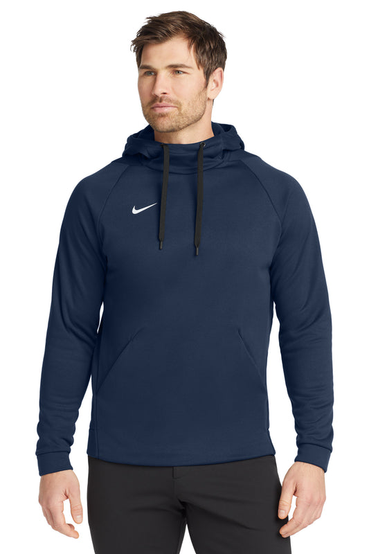 Nike Therma-FIT Pullover Fleece Hoodie  CN9473 Team Navy