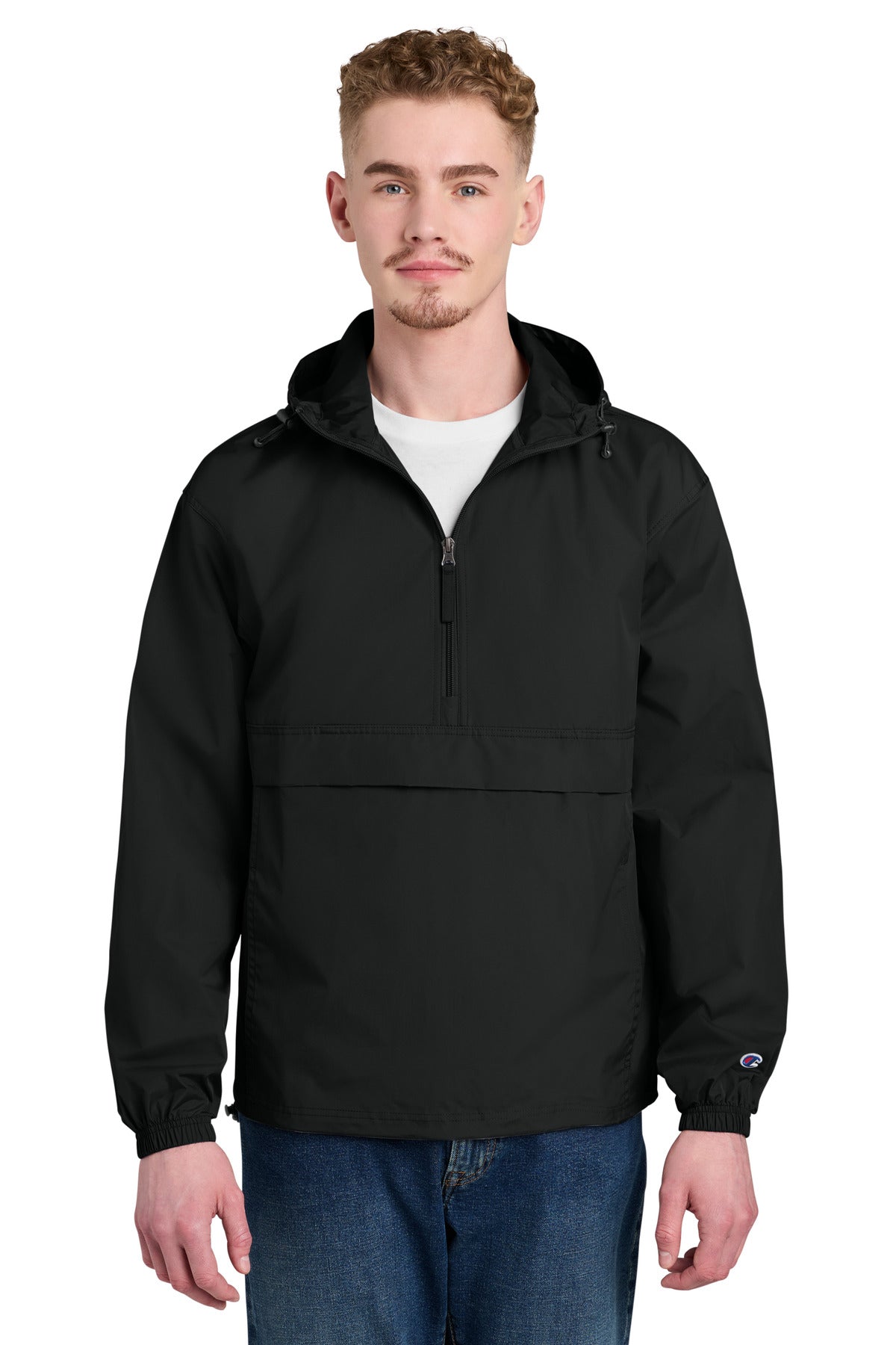 Champion Packable Anorak Jacket CO200 Black