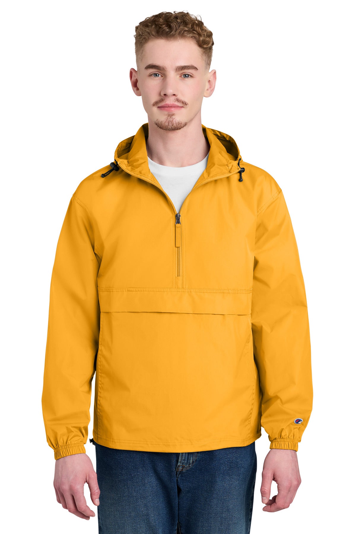 Champion Packable Anorak Jacket CO200 Gold