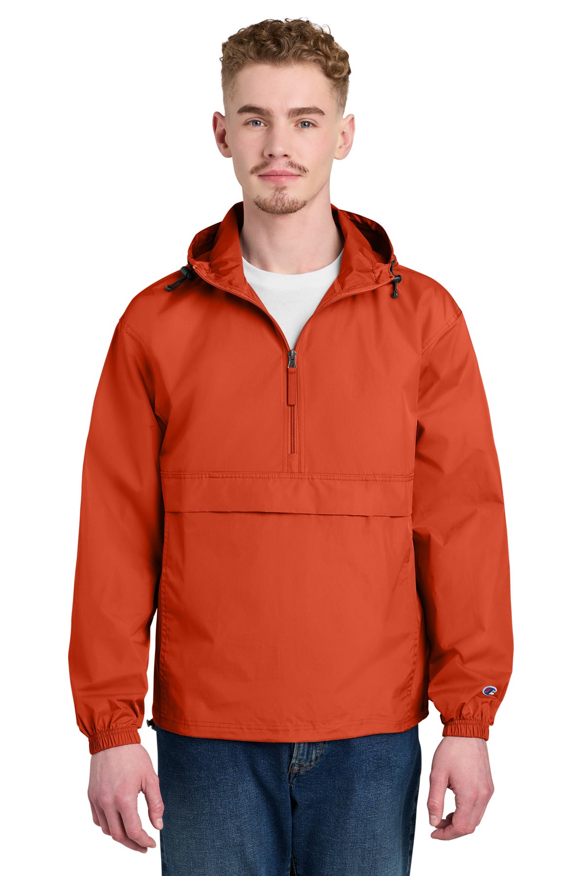 Champion Packable Anorak Jacket CO200 Orange