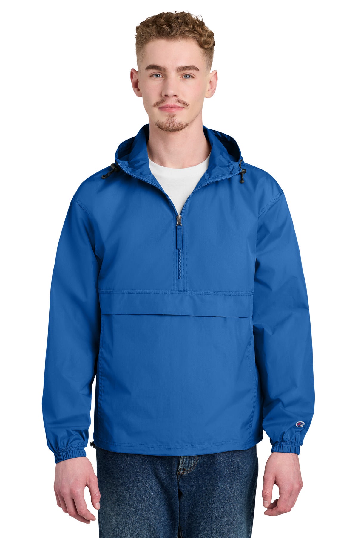 Champion Packable Anorak Jacket CO200 Royal Blue
