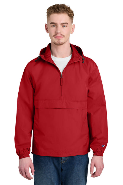 Champion Packable Anorak Jacket CO200 Scarlet