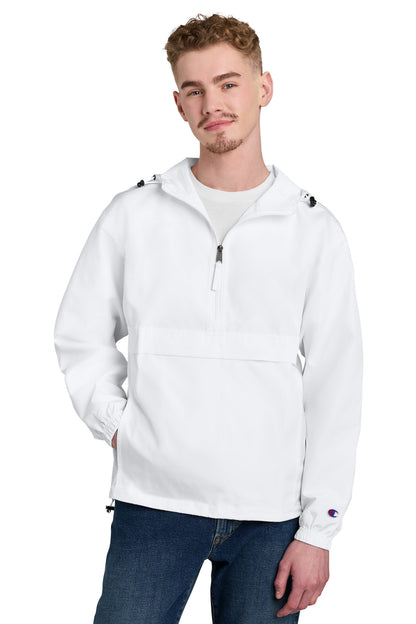Champion Packable Anorak Jacket CO200 White