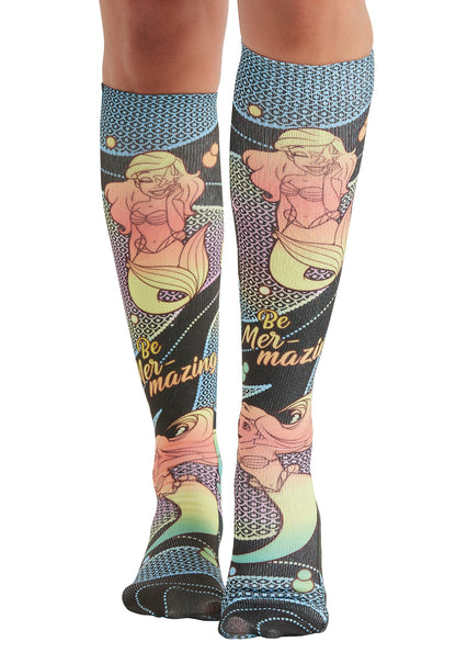 Legwear COMFORTSUPPOR Women's Knee High 8-15 mmHg Compression Sock Amazing Ariel