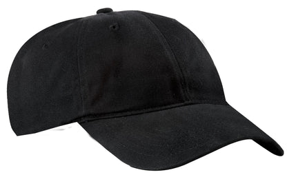 Port Authority Brushed Twill Low Profile Cap CP77 Black