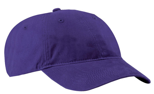 Port Authority Brushed Twill Low Profile Cap CP77 Purple
