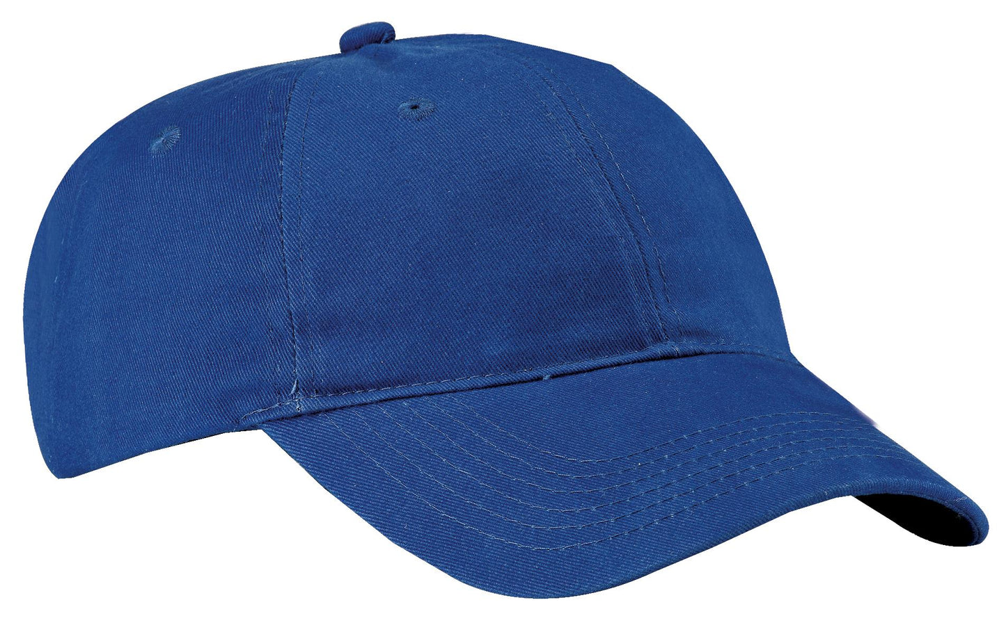 Port Authority Brushed Twill Low Profile Cap CP77 Royal