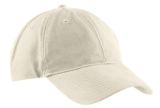 Port Authority Brushed Twill Low Profile Cap CP77 Stone