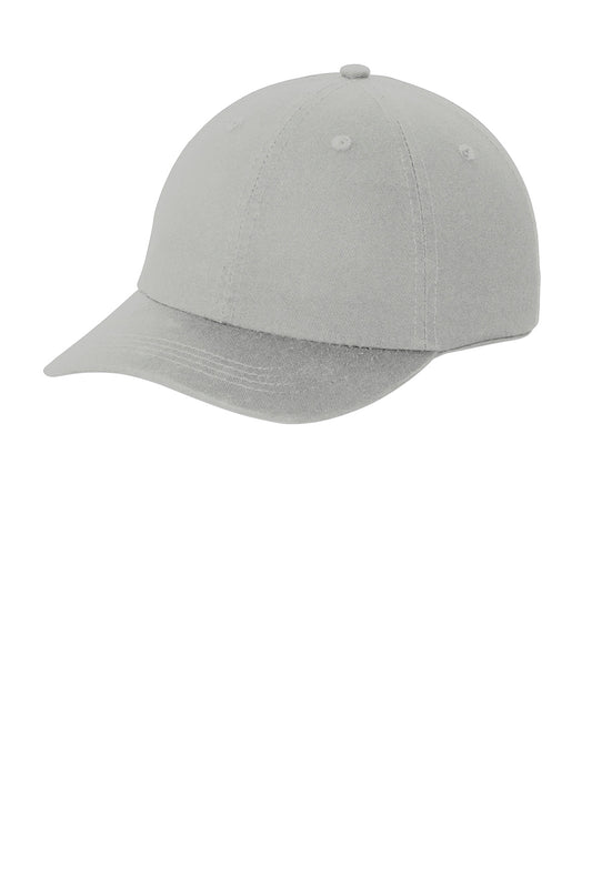 Port Authority Washed Twill Cap CP78 Chrome