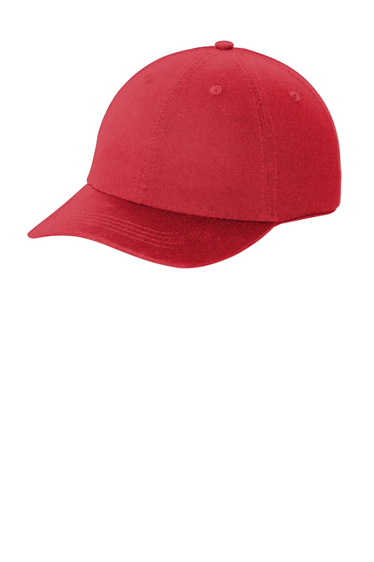 Port Authority Washed Twill Cap CP78 Red