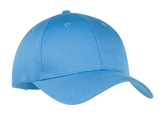 Port Authority Six-Panel Twill Cap CP80 Carolina Blue