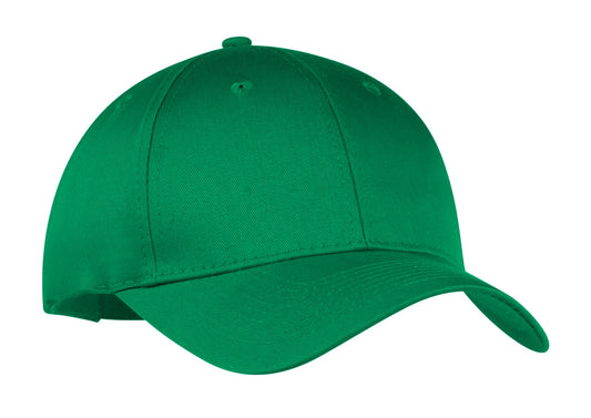 Port Authority Six-Panel Twill Cap CP80 Kelly Green