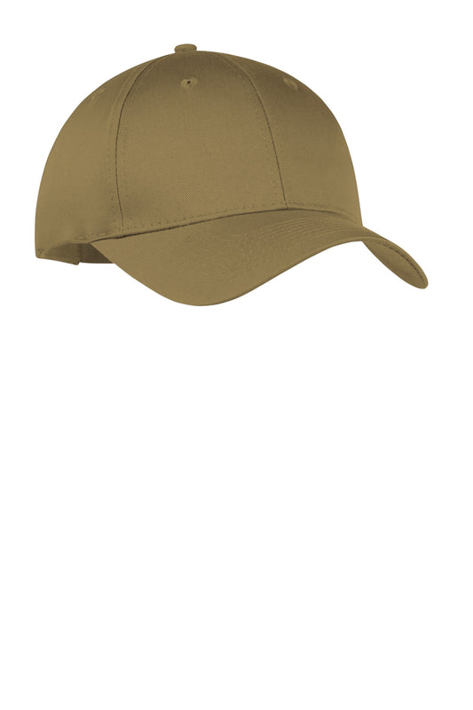 Port Authority Six-Panel Twill Cap CP80 Coyote Brown