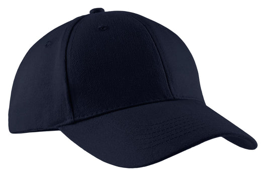 Port Authority Brushed Twill Cap CP82 Navy