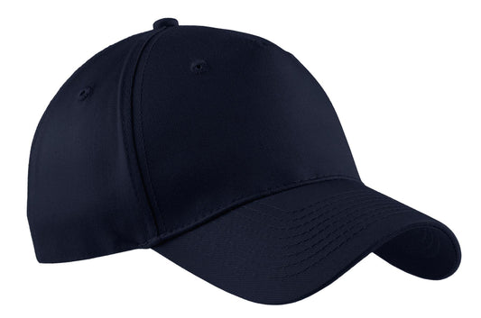Port Authority Five-Panel Twill Cap CP86 Navy