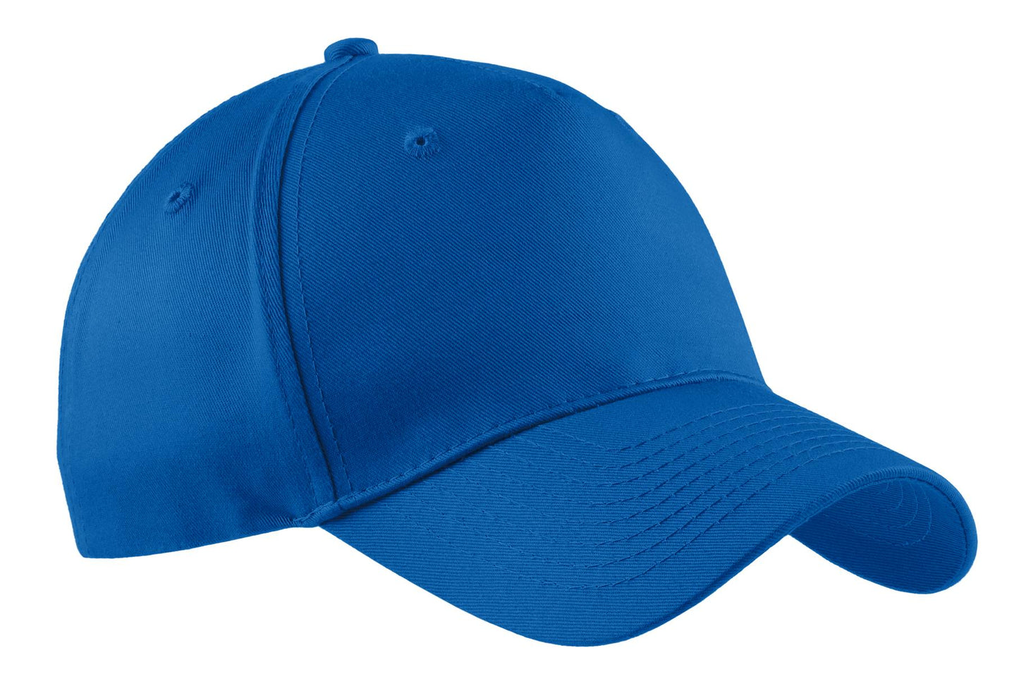 Port Authority Five-Panel Twill Cap CP86 Royal