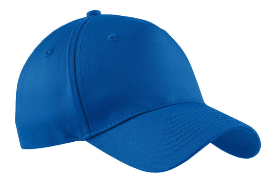 Port Authority Five-Panel Twill Cap CP86 Royal